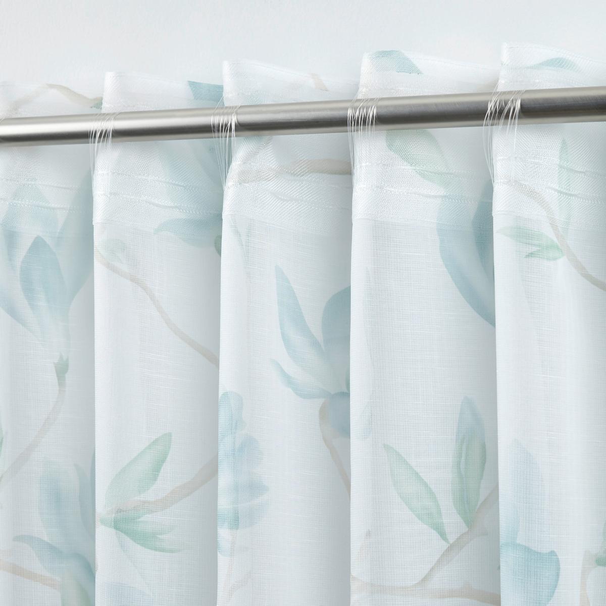 Končana Zavesa Magda - modra, Basics, tekstil (140/245cm) - Modern Living