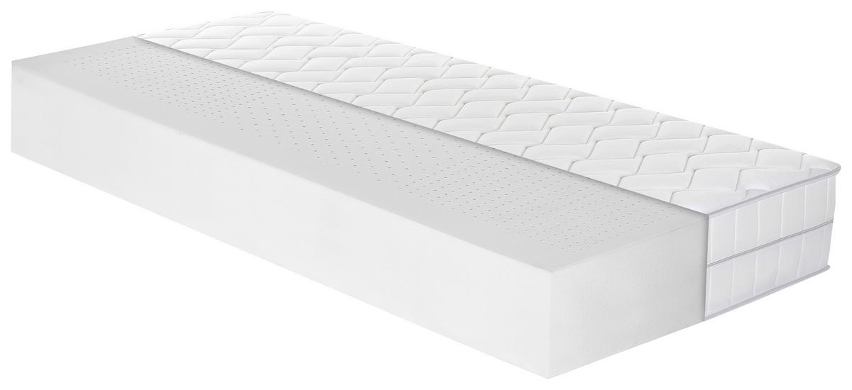 Kaltschaummatratze Air Deluxe ca. 90x200 cm - Weiß, Basics, Textil (90/200cm) - MID.YOU