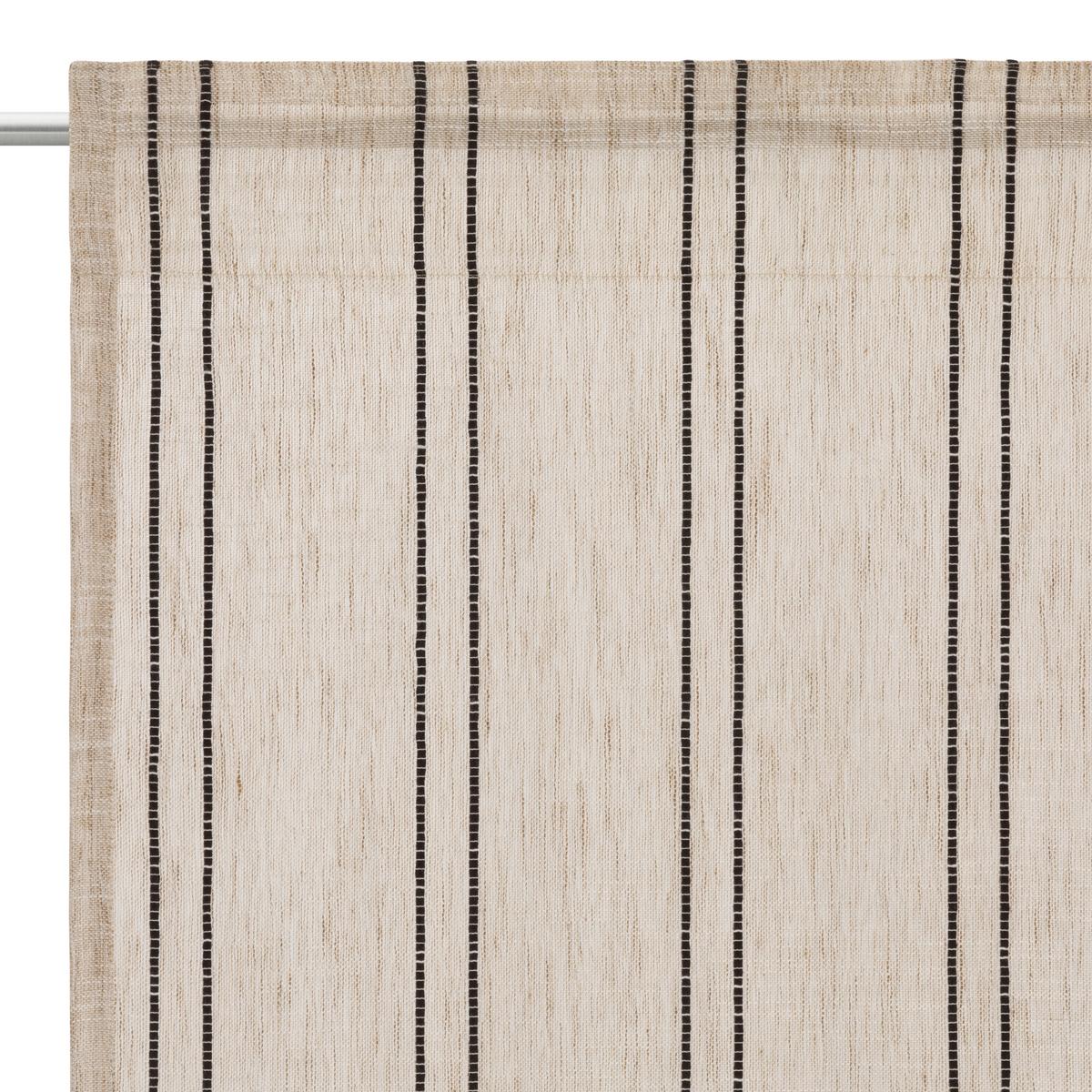 ZASŁONA GOTOWA ERIC - beżowy, Design, tkanina (140/245cm) - Esposa