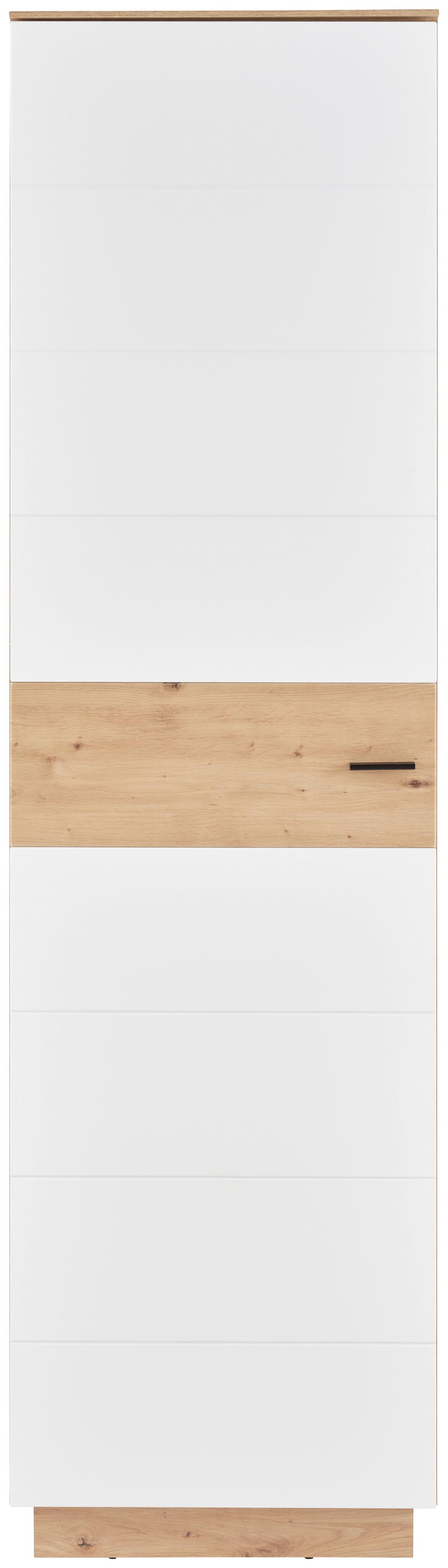 Garderobni Ormar Tonale - bijela/hrast Artisan, Konvencionalno, drvni materijal/plastika (56/207,4/40cm) - Modern Living