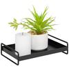 DEKORATIONSBRICKA LEONA -S- - svart, metall (26/18/6cm) - Mömax