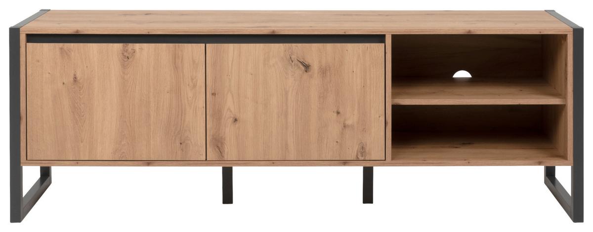 Tv-element Denver 54, Barva Hrasta, Antracit - barve hrasta/antracit, Moderno, leseni material (160/55/40cm) - MID.YOU