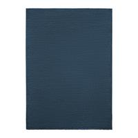 Webteppich Jan 3 Dunkelblau ca. 160x230cm - Dunkelblau, KONVENTIONELL, Textil (160/230cm) - Mömax