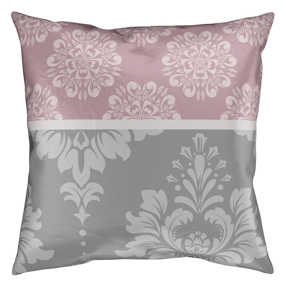 Bettwäsche Yvonne Rosa ca. 135x200cm - Rosa, KONVENTIONELL, Textil (135/200cm) - Modern Living