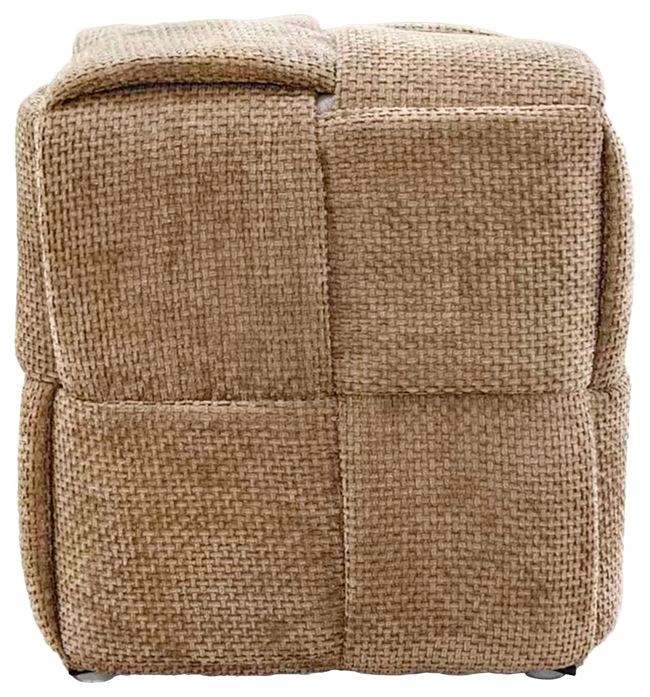 Tabure Scandi - bež, Moderno, drvni materijal/tekstil (37/40/37cm) - Mömax