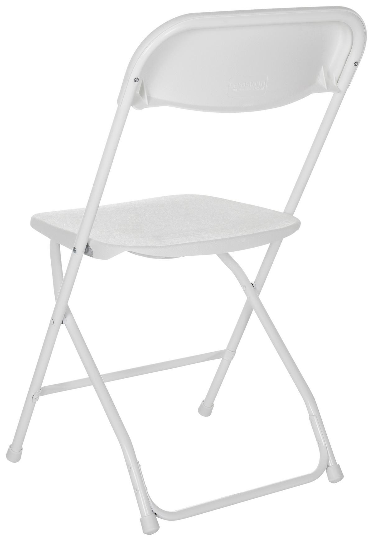 Zložljiv Stol Tudela Xxl W, Bela - bela, Basics, umetna masa (46/80/50cm) - MID.YOU