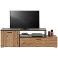 TV-Element Grau/fichtefarben - Fichtefarben/Schwarz, MODERN, Holzwerkstoff/Kunststoff (170/53/45cm) - Mömax modern living TV-Element Grau/fichtefarben - Fichtefarben/Schwarz, MODERN, Holzwerkstoff/Kunststoff (170/53/45cm) - Mömax modern living