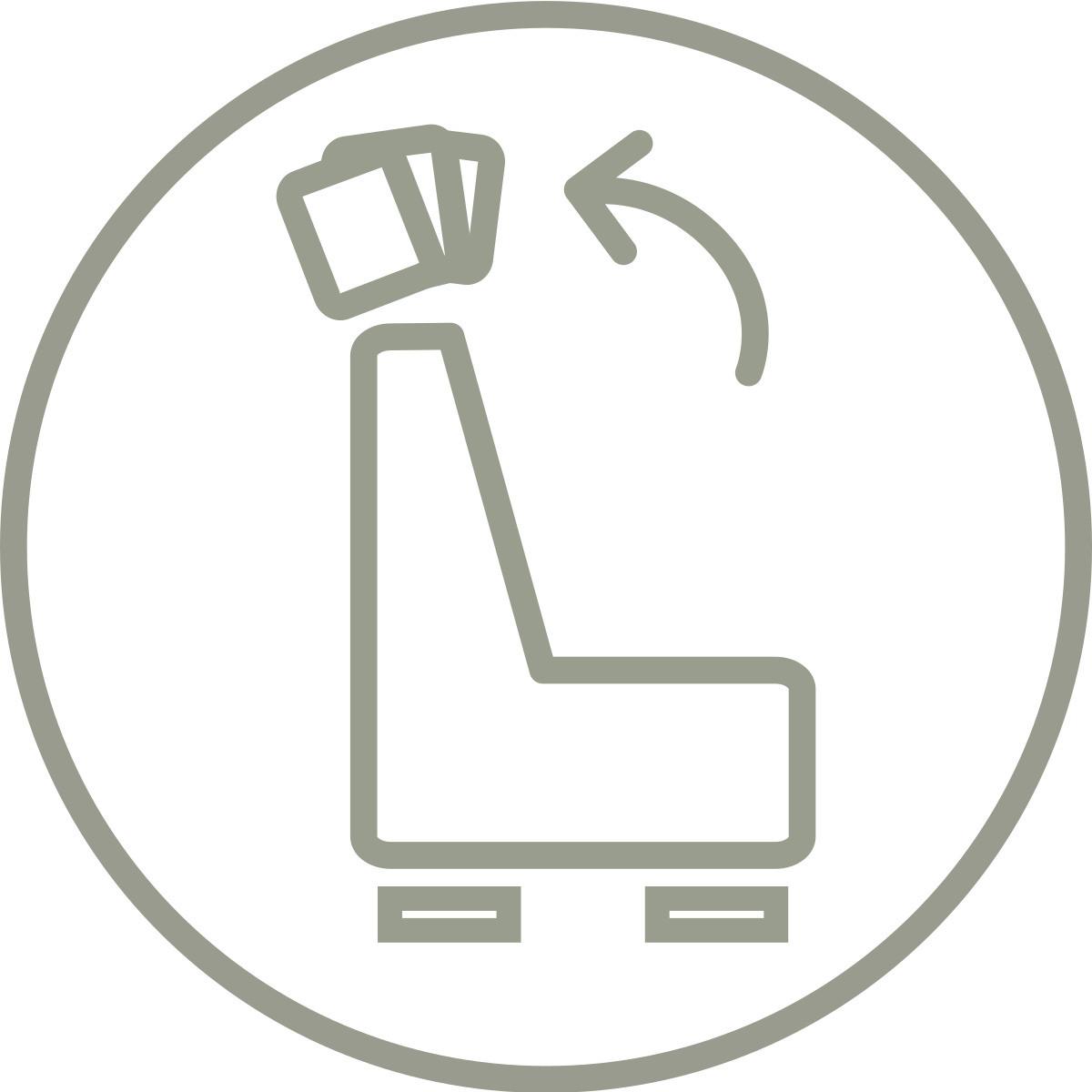 Wohnlandschaft Orion Grau Chenille - Chromfarben/Grau, MODERN, Textil/Metall (310/70-88/225cm) - Bessagi Home