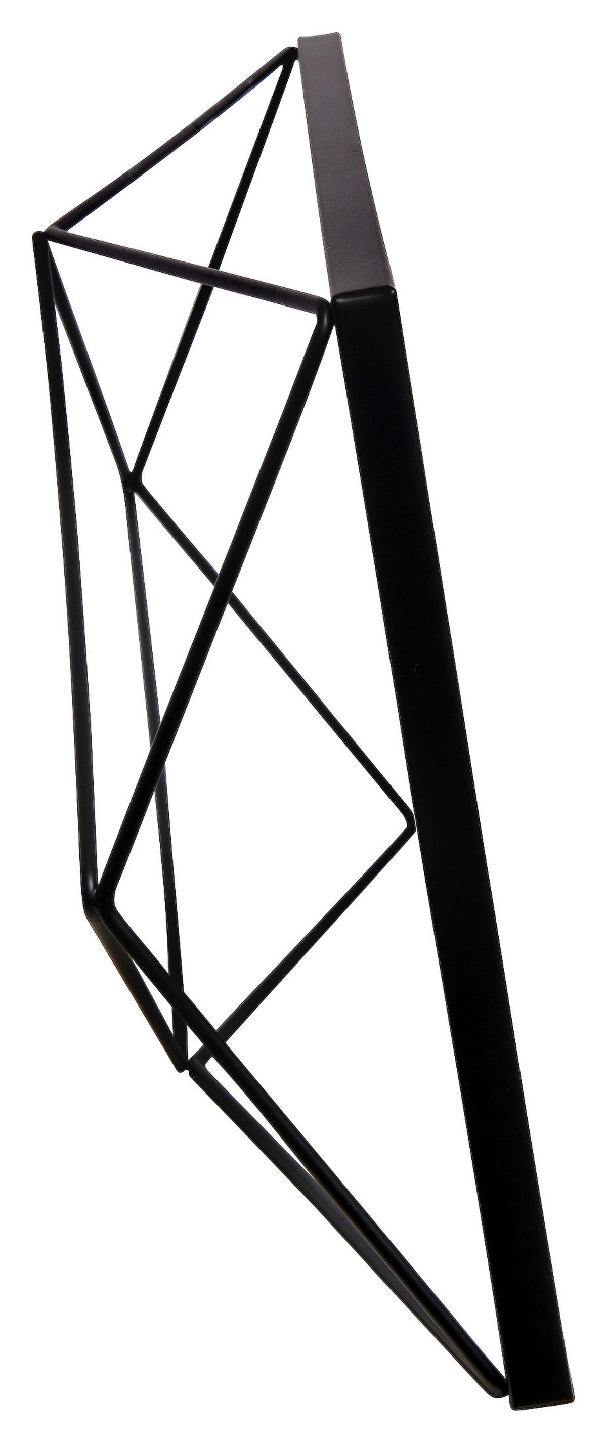 Collagen-Bilderrahmen Schwarz - Schwarz, Design, Glas/Metall (22,9/8,3/48,3cm) - Umbra