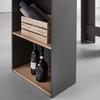 BARBORD DANDY - ek Artisan/svart, Modern, trä/plast (115/50/108cm) - Mömax