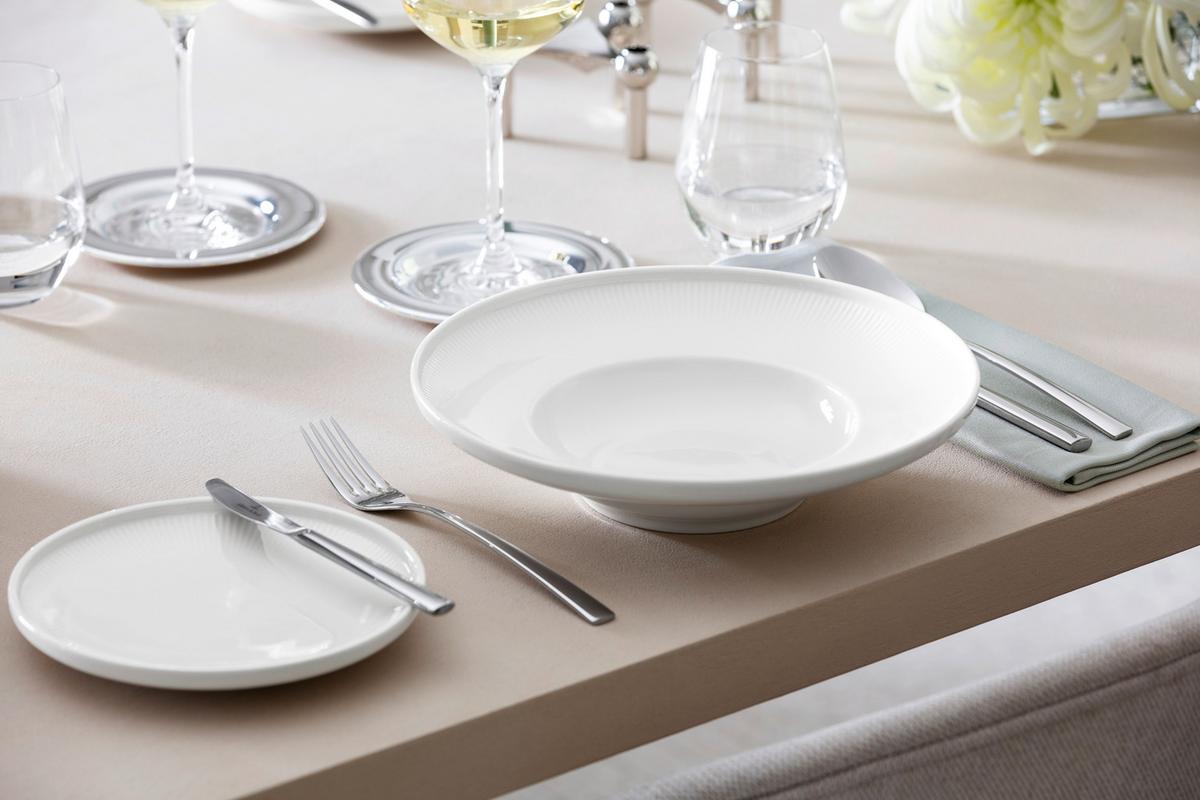 TALERZ DO MAKARONU AFINA VILLEROY&BOCH - biały, Konventionell, ceramika (25cm) - Villeroy & Boch