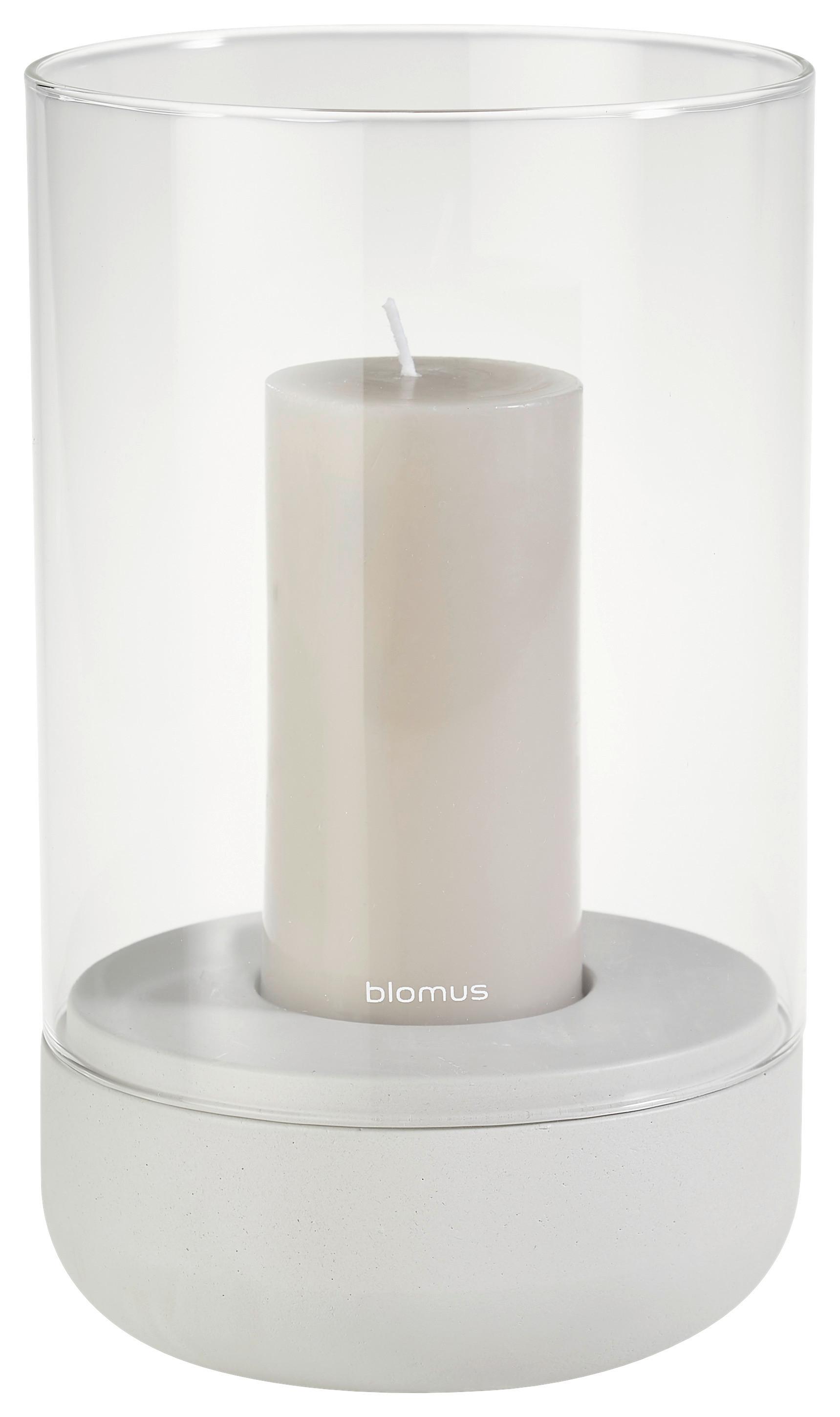 LATARENKA 65444 BLOMUS - greige, Basics, kamień/szkło (12/20cm) - Blomus