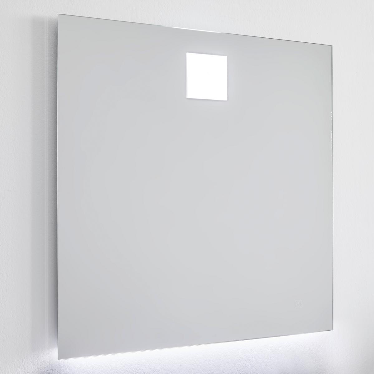 Mosdószekrény Mosdóval Matteo - natúr színű/fekete, Modern, faalapú anyag/Üveg (76/50/46,5cm) - Bessagi Home