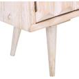 Sideboard Weiß - Schwarz/Weiß, LIFESTYLE, Holz/Holzwerkstoff (122/65,5/30,5cm) - Premium Living