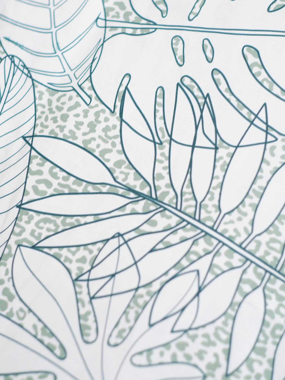Ágyneműhuzat-garnitúra Lucero - kék/fehér, Natur, textil (70x90/140x200cm) - Bessagi Home