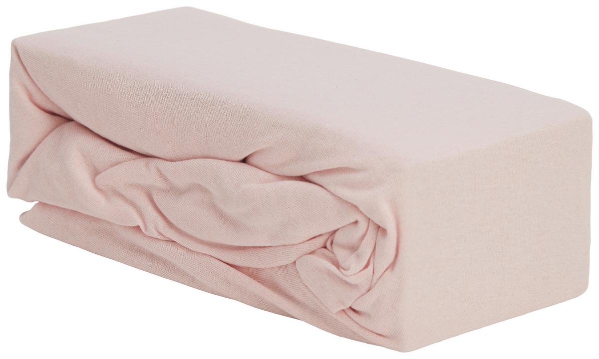 Spannleintuch Leo in diversen Farben - Taupe/Jadegrün, Textil (180/200cm) - Modern Living