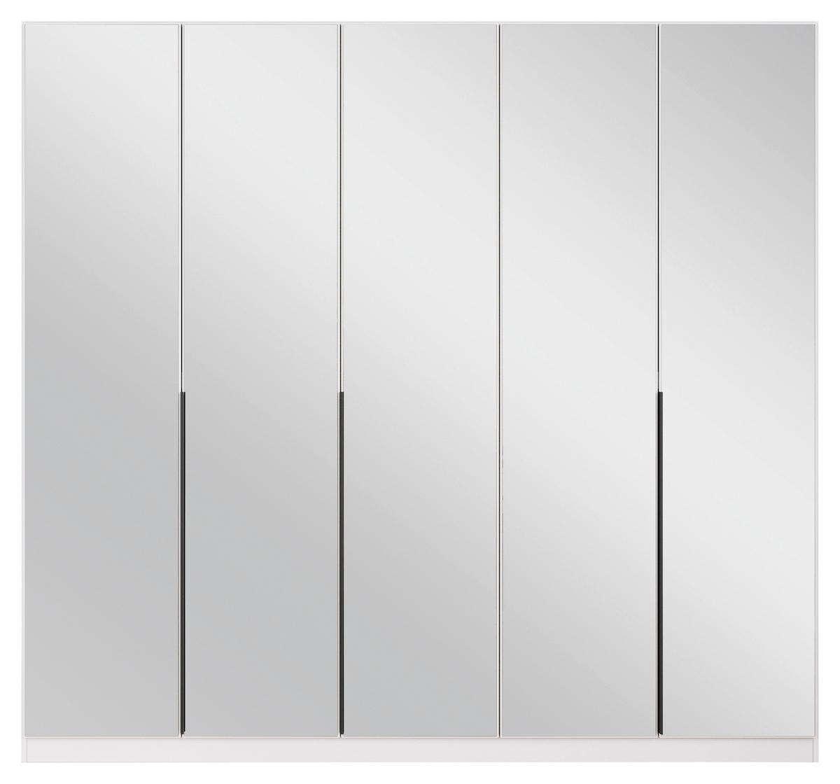 Ormar S Klasičnim Vratima Skyla - bijela/siva, Moderno, drvni materijal/metal (226/210/54cm) - Modern Living