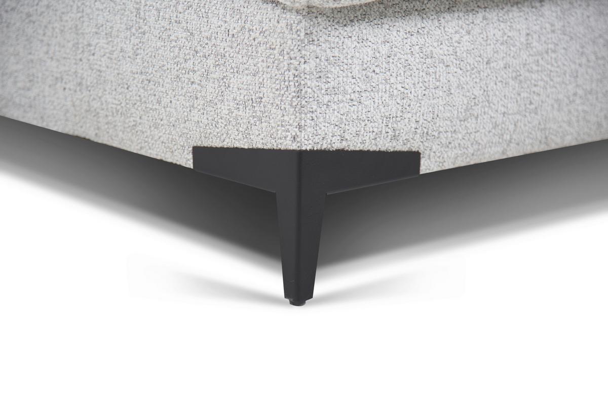 Coltar MASON - gri, Modern, plastic/lemn (211/271cm) - Modern Living