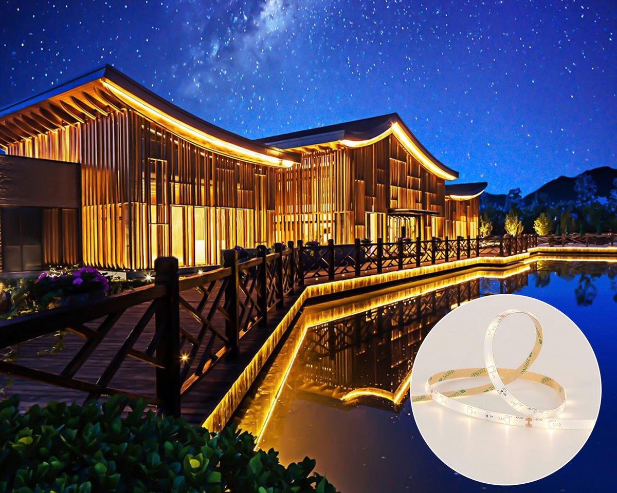 BANDĂ CU LED NOTI - negru, Modern, plastic (300cm) - Modern Living