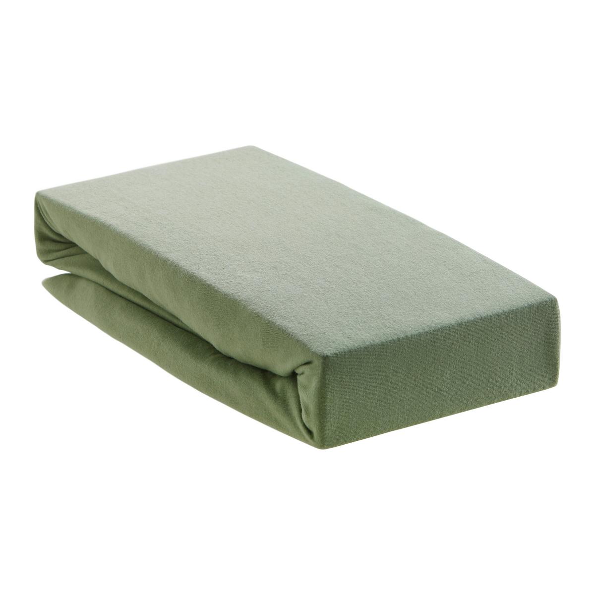 Plahta S Gumicom Basic - boje kadulje, tekstil (180/200cm) - Modern Living
