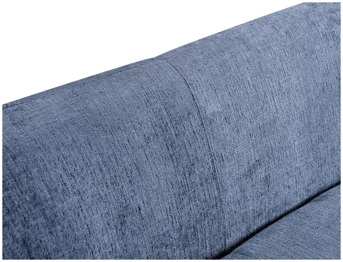 Sofa Stella - plava/crna, Moderno, drvo/tekstil (210/75/100cm) - Mömax