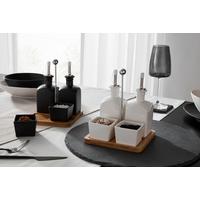 Set olivieră TAPAS OLIVES - negru, Modern, ceramică/lemn (16,5/16,5/21cm) - Mömax