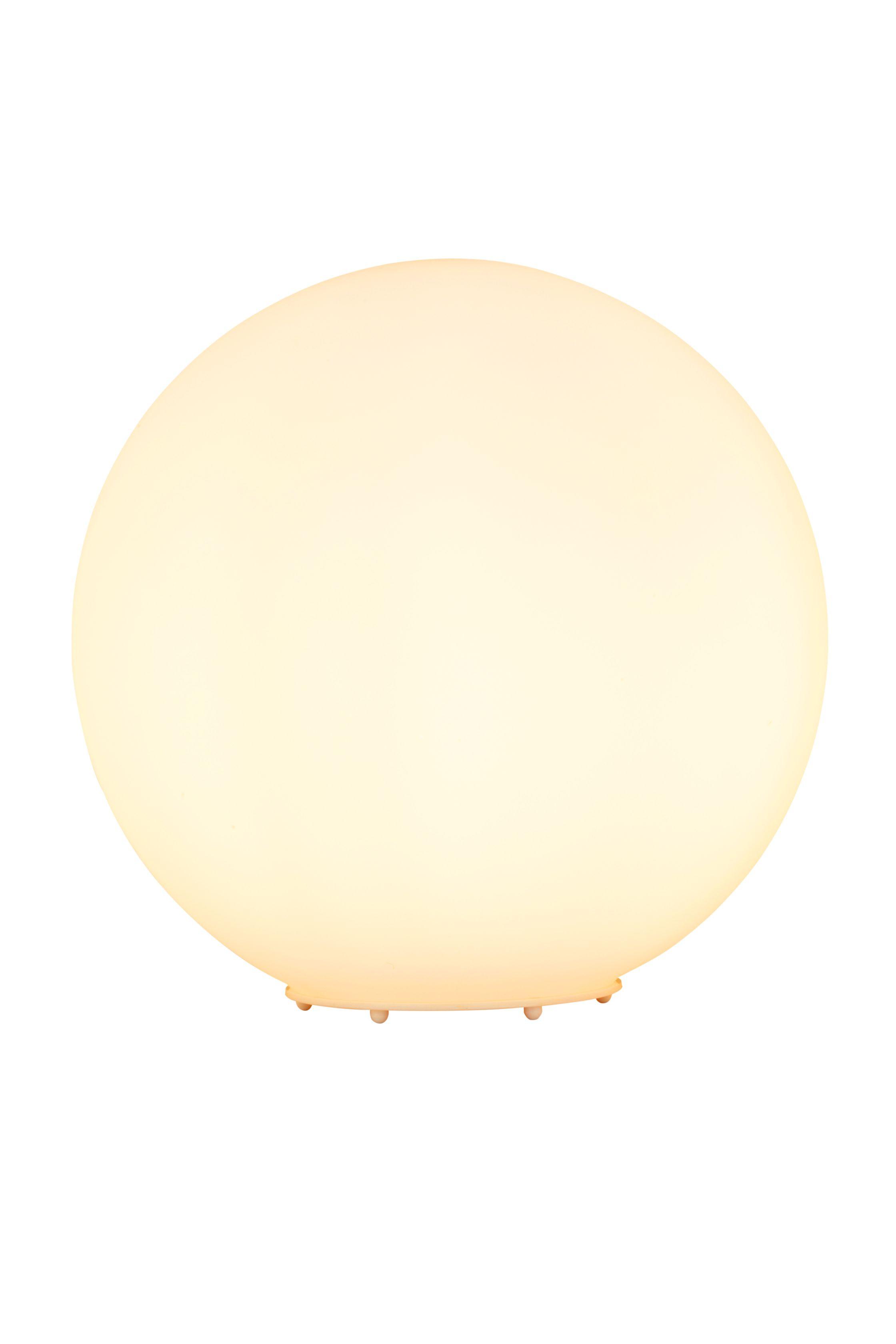 LAMPA STOŁOWA OAKLAND *SBN* - biały, Basics, tworzywo sztuczne/szkło (25cm) - Novel