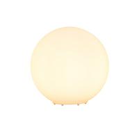 LAMPA STOŁOWA OAKLAND *SBN* - biały, Basics, tworzywo sztuczne/szkło (25cm) - Novel