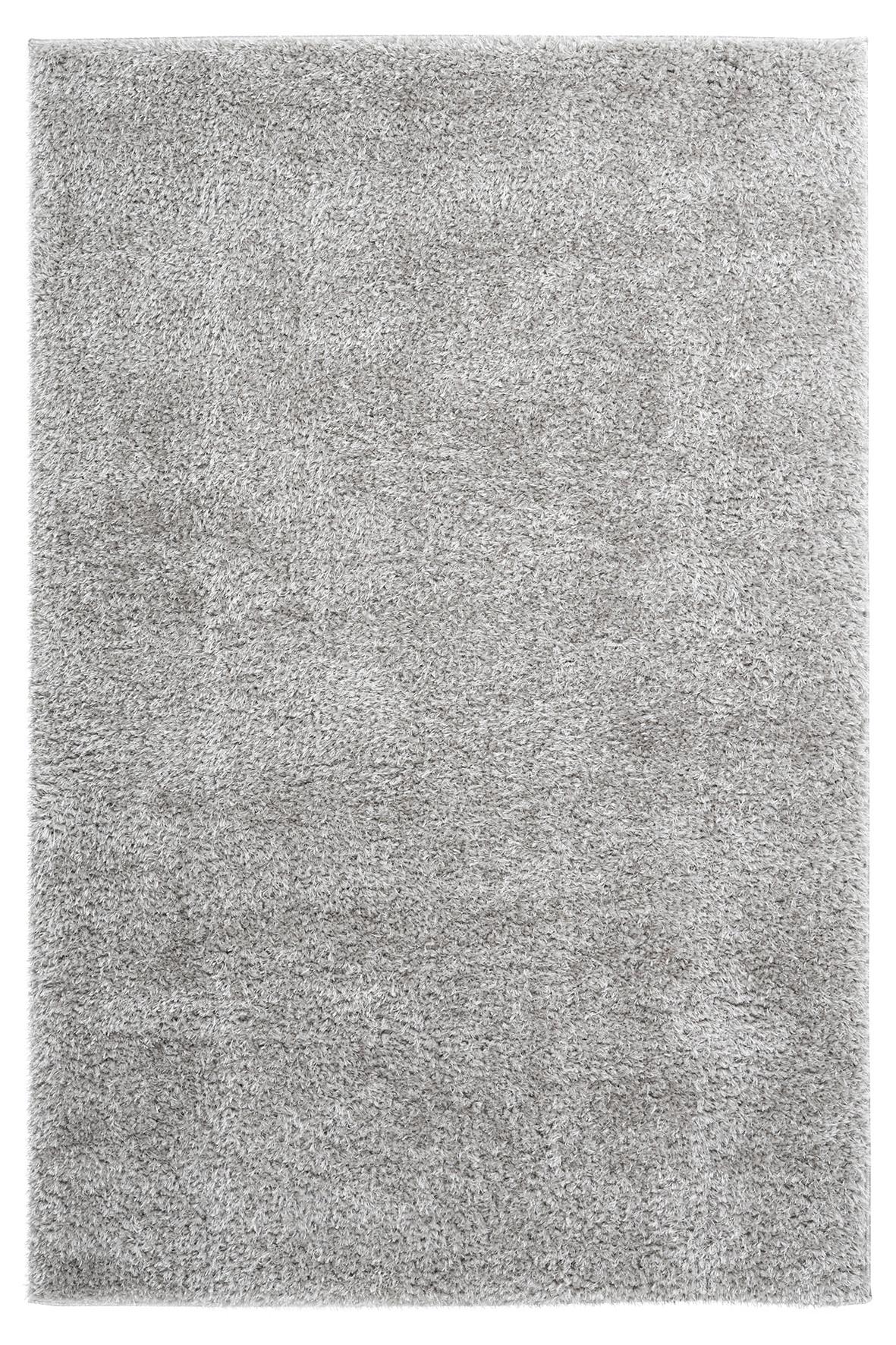 HOCHFLORTEPPICH MY EMILIA - Silberfarben, Konventionell, Textil (60/110cm) - Novel