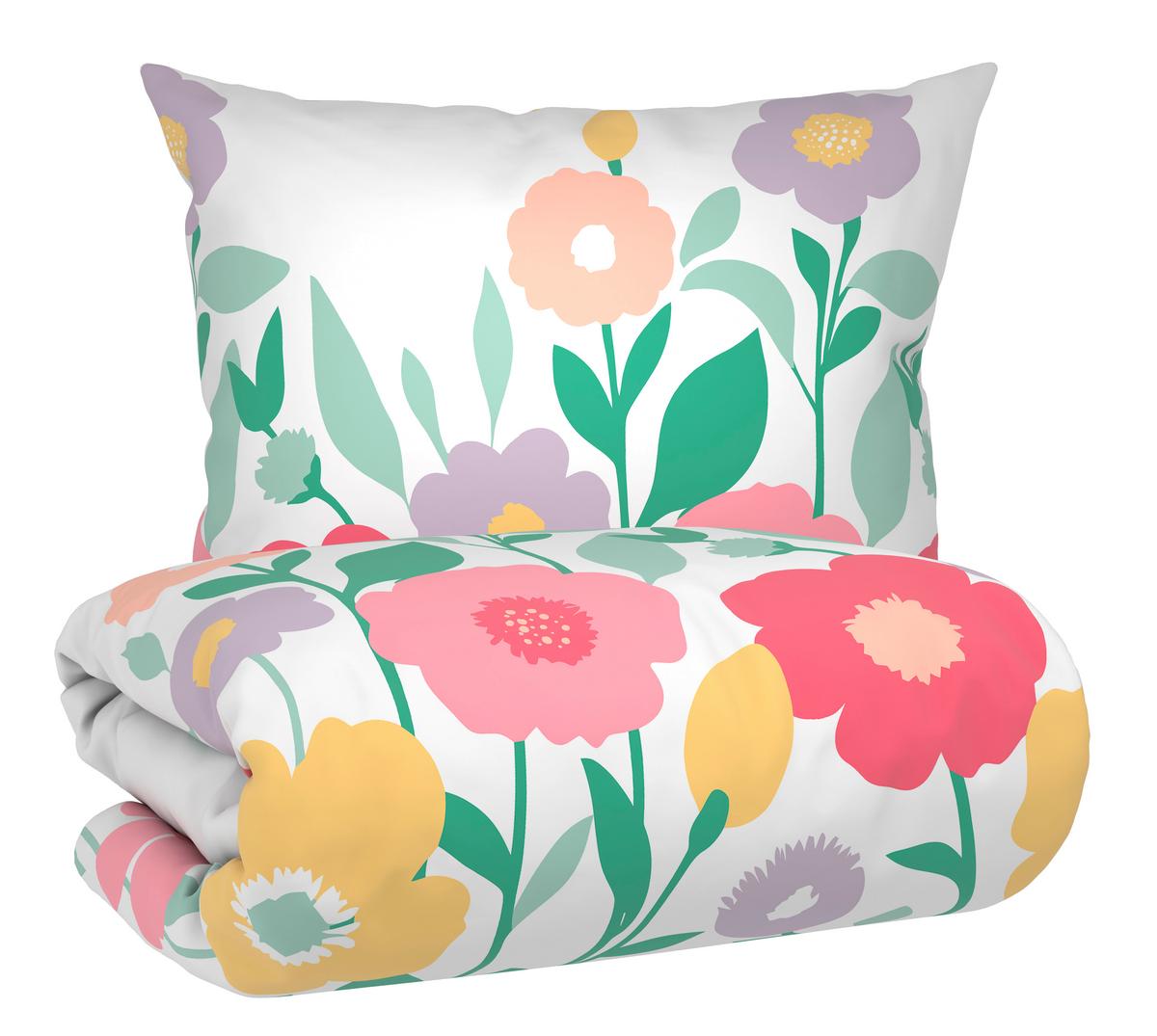 Bettwäsche Hannah Multicolor ca. 140x200cm - Multicolor, Textil (140/200cm) - Mömax