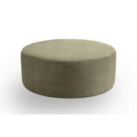 Hocker Kolo Khaki - Khaki/Schwarz, Basics, Kunststoff/Textil (103/39/103cm) - MID.YOU