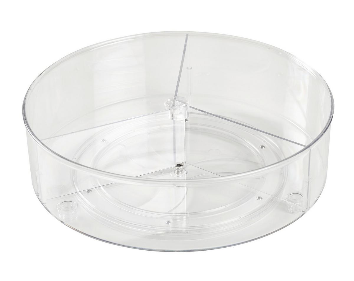 Drehregal Fridge Transparent - Transparent, Konventionell, Kunststoff (27/8,5cm) - Mömax