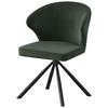 CHAISE JANA -BASED- - vert foncé/noir, LIFESTYLE, métal/textile (55/81,5/58cm) - Based