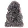 Schaffell Jenny Grau 90x60cm - Grau, Fell (60/90-105cm) - Modern Living