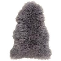 Schaffell Jenny in Grau ca. 90x60cm - Grau, Fell (60/90-105cm) - Modern Living