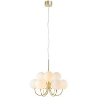 Hängeleuchte Bianco max. 20 Watt - Goldfarben/Weiß, Basics (57/57/54cm) - Markslöjd