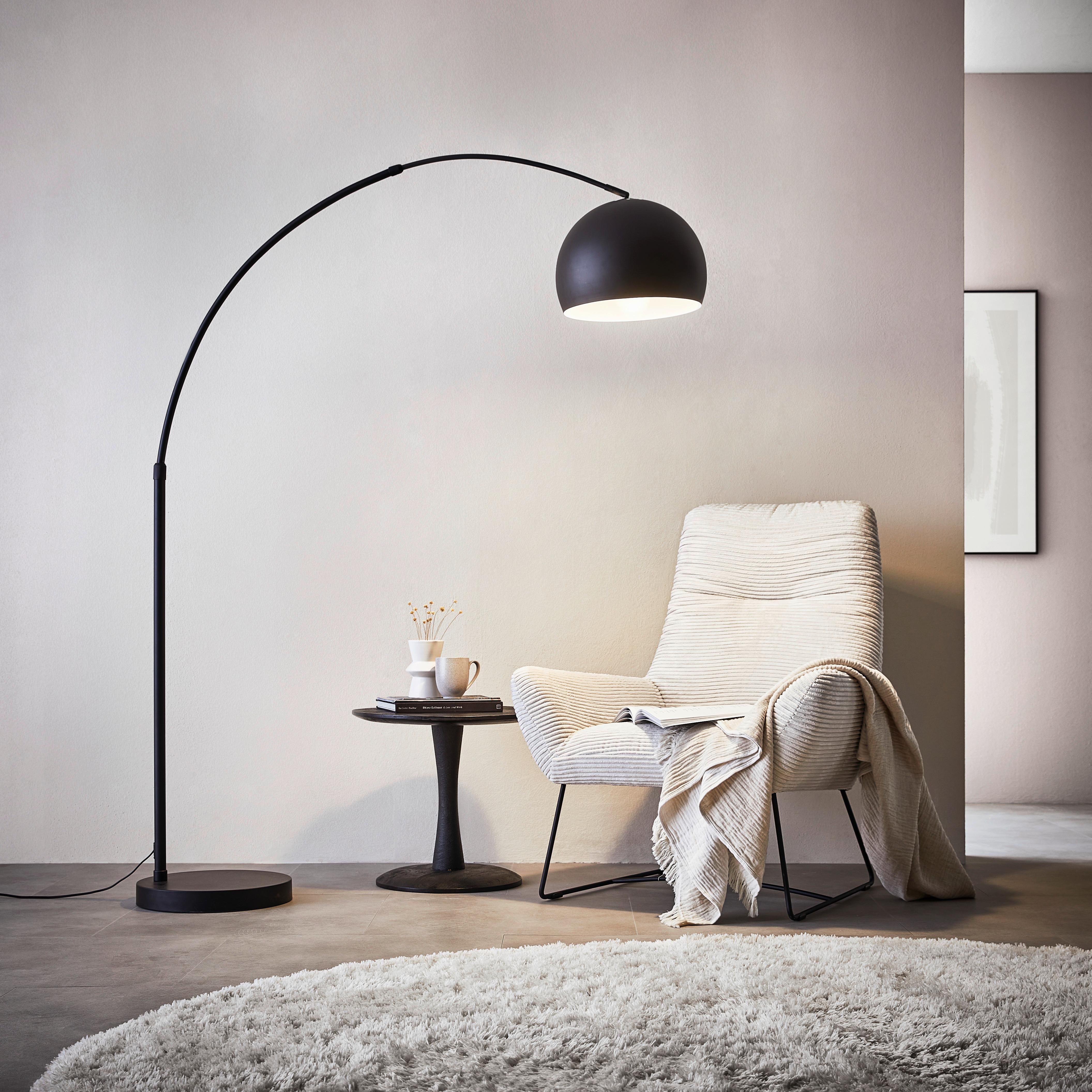 LAMPA ŁUKOWA 62128-31BK NEW YORK *SBN* - czarny, Konventionell, metal (170/39/190-205cm) - Novel
