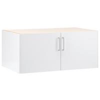 Nastavek Za Omaro Click, Bela - bela/barve aluminija, Konvencionalno, umetna masa/leseni material (91/40/58cm) - Mömax