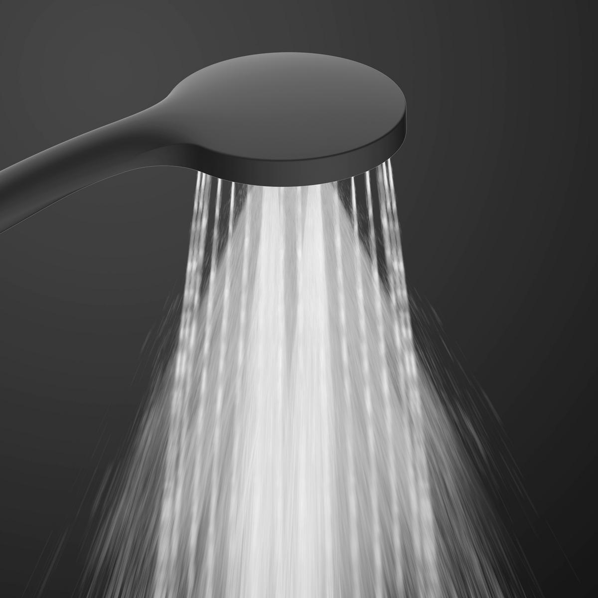 Brauseset Raven Schwarz - Schwarz, MODERN, Metall (3/70/13cm) - Mömax