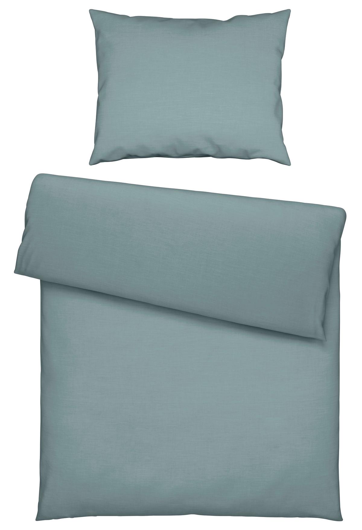 Bettwäsche Ilvy Grau ca. 140x200cm - Grau, MODERN, Textil (140/200cm) - Modern Living