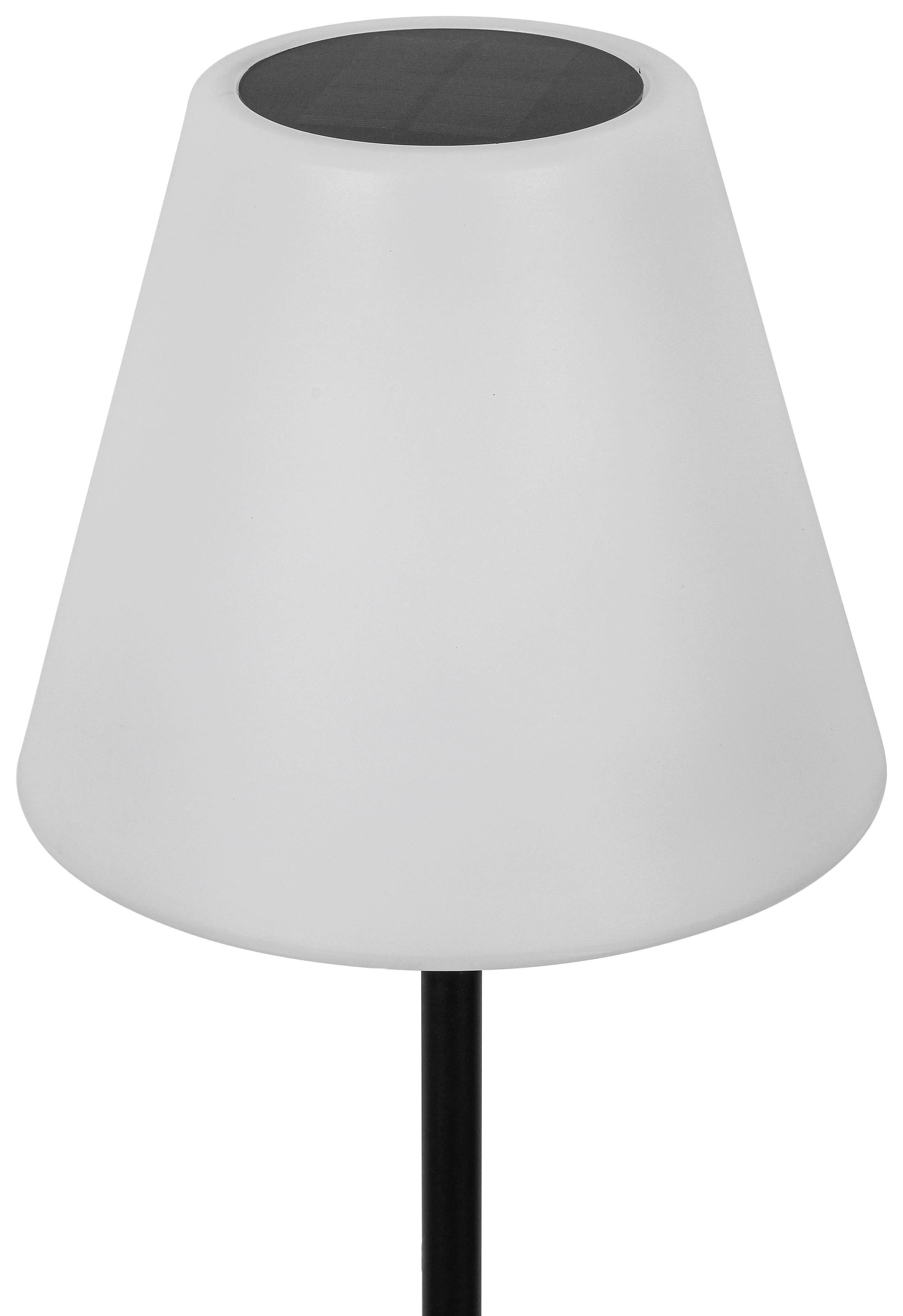 LED-UTOMHUSLAMPA JOM - vit/svart, Modern, metall/plast (25cm) - Modern Living