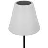 LED-UTOMHUSLAMPA JOM - vit/svart, Modern, metall/plast (25cm) - Modern Living