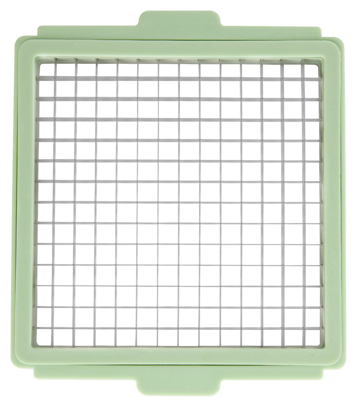Gemüseschneider Gourmetmaxx Multi-Schneider Weiß/Grün - Salbeigrün/Weiß, KONVENTIONELL, Kunststoff/Metall (27,5/11,5/9,5cm)