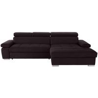 Kutna Garnitura Perry - srebrne boje/patlidžan, Design, tekstil/drvo (292/183cm) - Modern Living