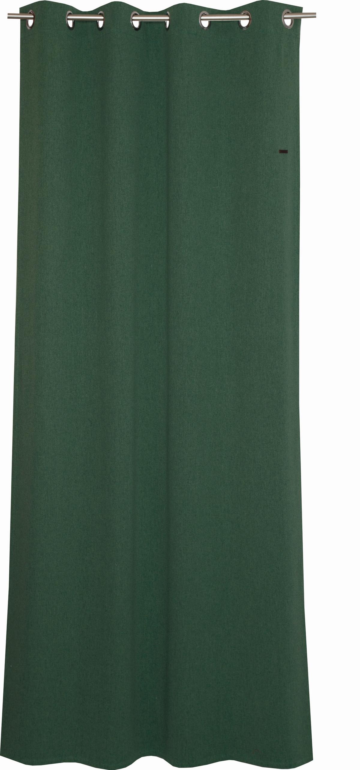 ZASŁONA NA PRZELOTKACH E-HARP ESPRIT - ciemnozielony, Basics, tkanina (140/250cm) - Esprit