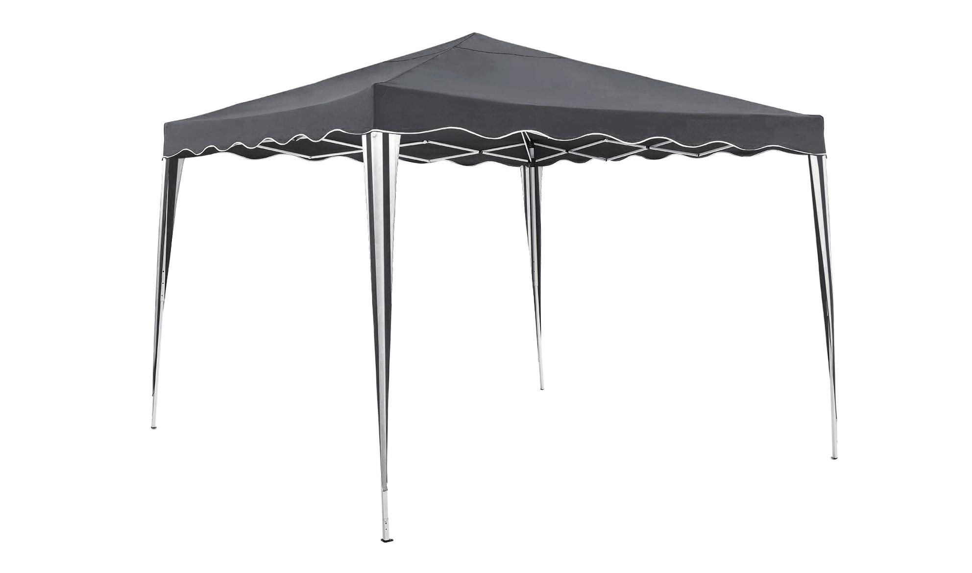 Pavillon Ganges Grau/Weiß - Basics (295/260/295cm) - Gardenson