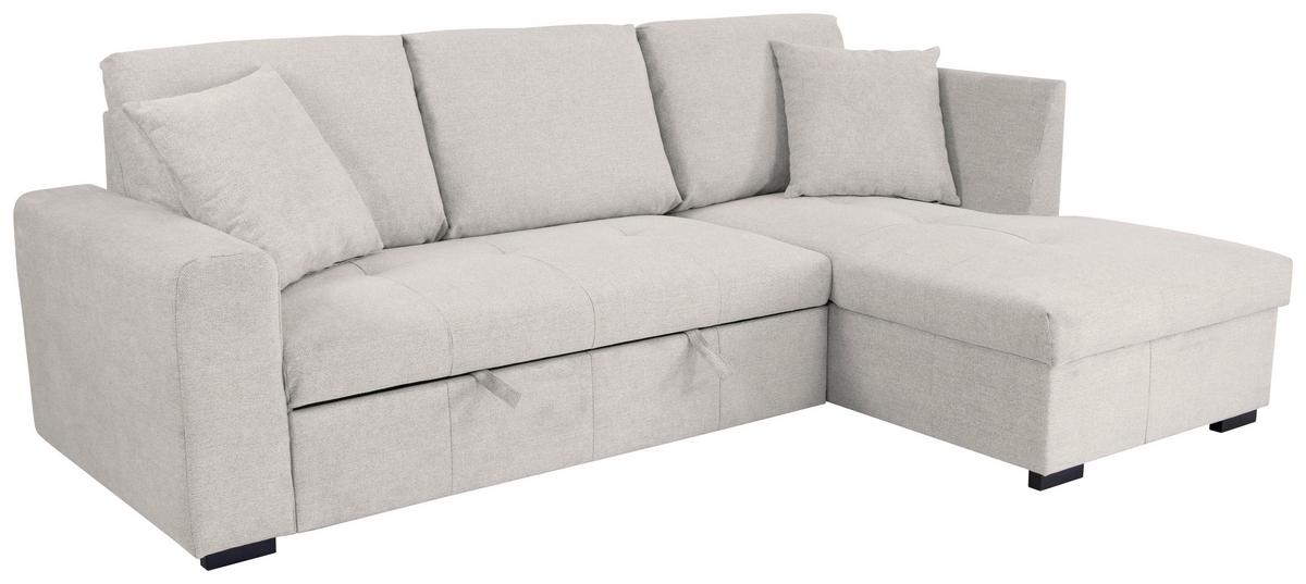 Kutna Garnitura Lukas - krem, Trend, tekstil (239/158cm) - Modern Living