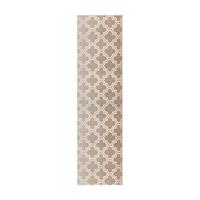 Läufer Monroe 100 Taupe - Taupe, Konventionell, Textil (80/300cm) - Kayoom