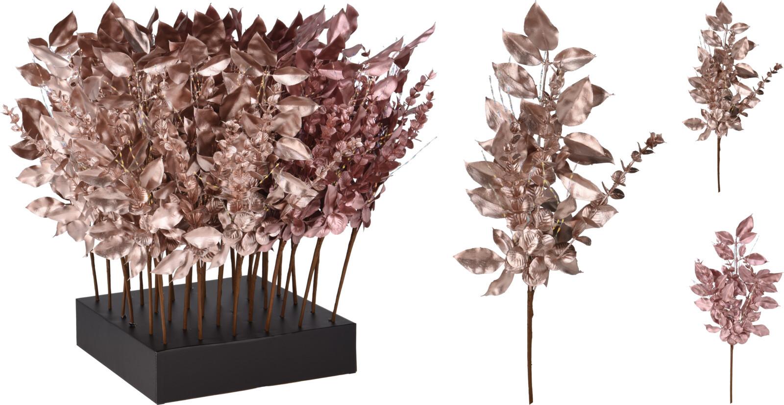 Ramură decorativă cca. 60 cm Juniper - bej/roz, Basics, plastic/metal (20/60cm)