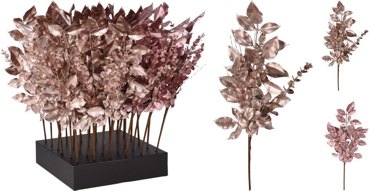 Ramură decorativă cca. 60 cm Juniper - bej/roz, Basics, plastic/metal (20/60cm)